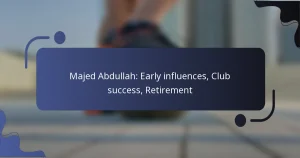Majed Abdullah: Early influences, Club success, Retirement