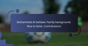 Mohammed Al-Sahlawi: Family background, Rise to fame, Contributions